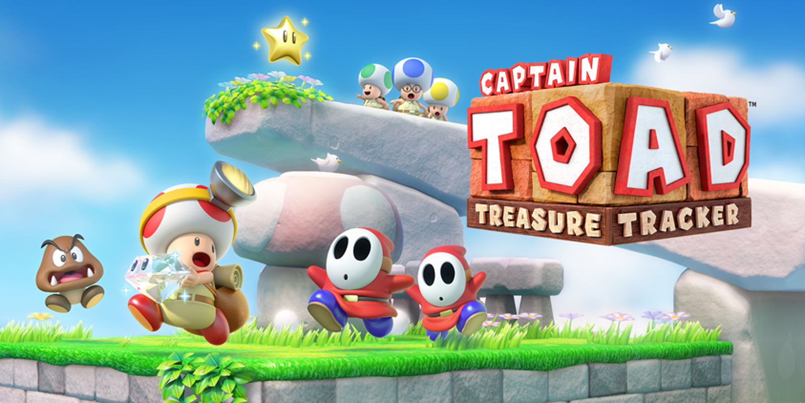 [Recenzja] Captain Toad: Treasure Tracker – przygody małego grzybka